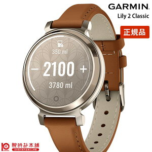 �K�[�~�� GARMIN Lily 2 Classic Tan Leather / Cream Gold 010-02839-50 ���f�B�[�X