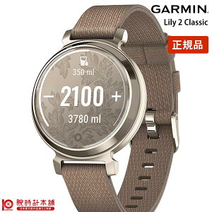 �K�[�~�� GARMIN Lily 2 Classic Coffee Fabric / CreamGold 010-02839-52 ���f�B�[�X