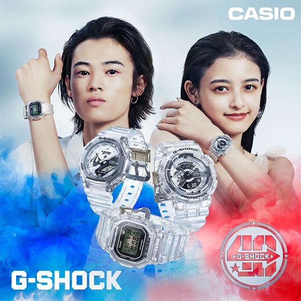 楽天市場】カシオ Ｇショック G-SHOCK 40th Anniversary Clear Remix