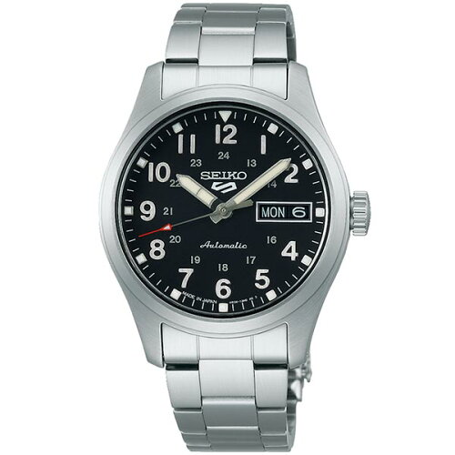 セイコー5スポーツメカニカル自動巻(手巻つき)SEIKO5sportsSBSA197メンズFIELDシリーズミッドサイズメタルバンド