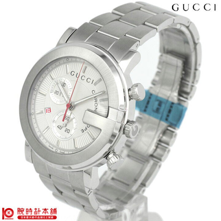 楽天市場】グッチ GUCCI 101シリーズ M Gフェイス クロノグラフ  