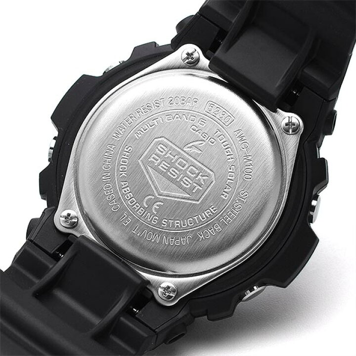 G-SHOCK 5230 AWG-M100BC ST.STEEL タフソーラー 腕時計◇CASIO カシオ 