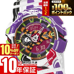�y18������I���I�ōő�100���|�C���g�Ҍ���10%OFF�N�[�|���z �J�V�I G-SHOCK G�V���b�N �G���@���Q���I���R���{���[�V�������f�� GA-110EVA30-7AJR �j��