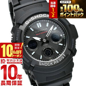 �y3/20����I���I�ōő�100���|�C���g�Ҍ���10%OFF�N�[�|�� 3/21 10���܂Łz�J�V�I G�V���b�N G-SHOCK �\�[���[�d�g AWG-M100SBC-1AJF �����Y �r���v ���v