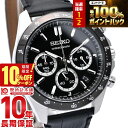 【10%クーポン！誰でもエントリーでポイント合計14倍！1/18 0時から】セイコーセレクション SEIKOSELECTION クロノグラフ SBTR021 SEIKO メンズ 腕時計 ブラック 時計