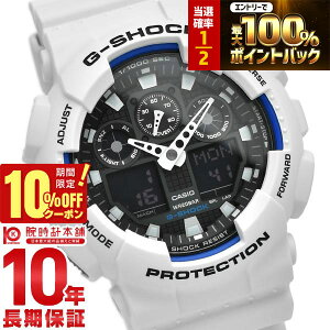 �y18������I���I�ōő�100���|�C���g�Ҍ���10%OFF�N�[�|���z �J�V�I G�V���b�N G-SHOCK GA-100B-7AJF �����Y �r���v ���v