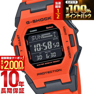 �y�|�C���g�ő�56�{&2000�~OFF�N�[�|���I1/16 1���܂Łz�J�V�I G�V���b�N G-SHOCK Functional Logo Bluetooth �f�W�^�� �u���b�N �I�����W GD-B500FL-4JF �����Y