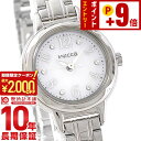 【2000円クーポン！誰でもエントリーでポイント11倍！12/11 1時まで】シチズン ウィッカ wicca ソーラー KH9-914-15 レディース 腕時計 時計 メタルバンド シルバー レースパターンダイヤル