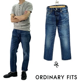 【Ordinary Fits】5PKT ANKLE DENIM USED WASH 3YEAR 5ポケット アンクルデニム ユーズドウォッシュ 3Y 3年 men's オーディナリーフィッツ 即日発送！