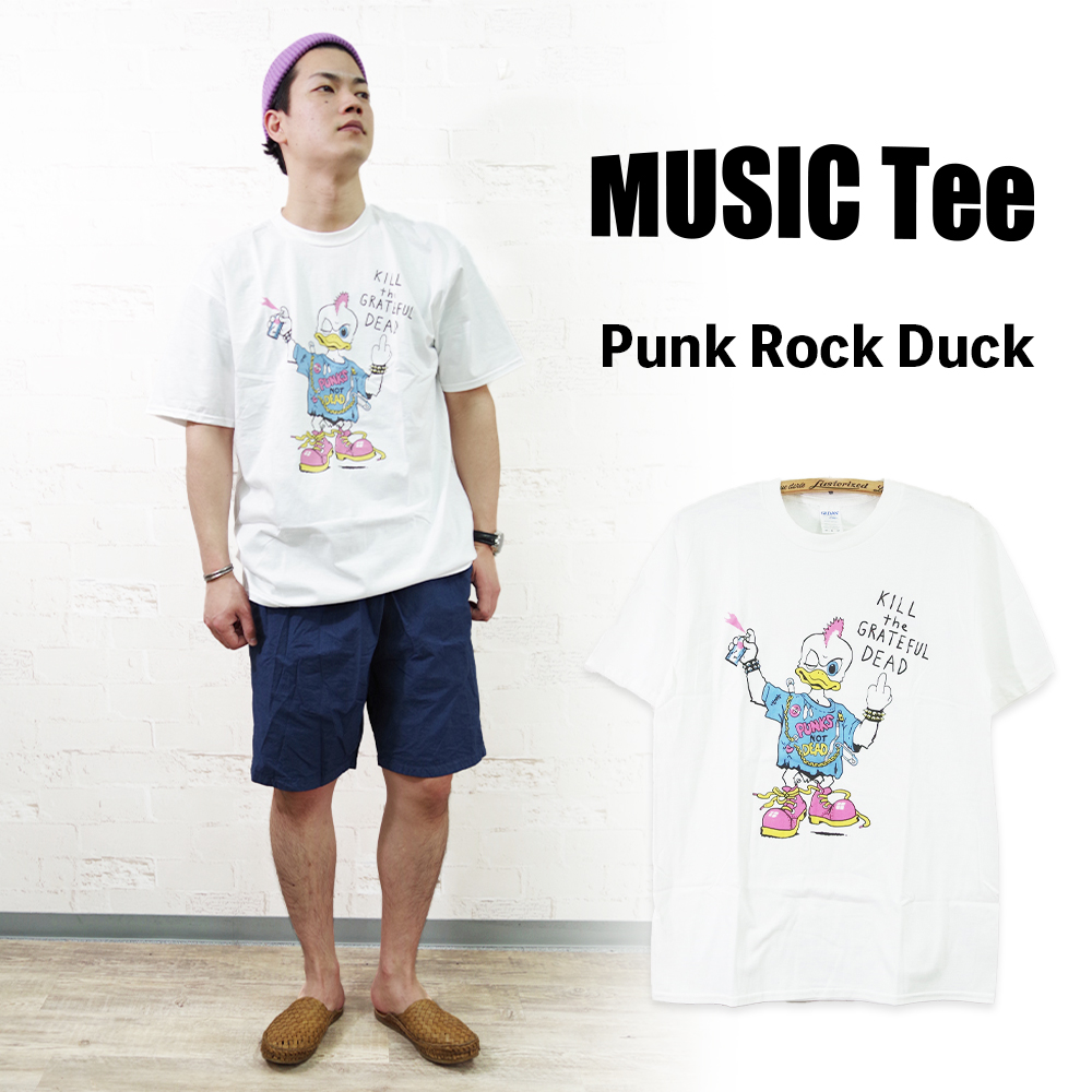 楽天市場】【MUSIC Tee】Punk Rock Duck (As Worn By Kurt Cobain