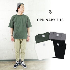 【ORDINARY FITS】UNISEX CREW Tee