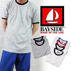 【BAYSIDE】Made In USA S/S RINGER CREW