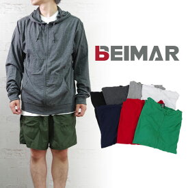 【BEIMAR】Beach Jersey Zip Hoodie