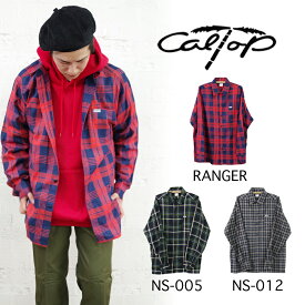 20%OFF【CalTop(キャルトップ)】Made In USA FLANNEL L/S SHIRT アメリカ製フランネル長袖シャツ