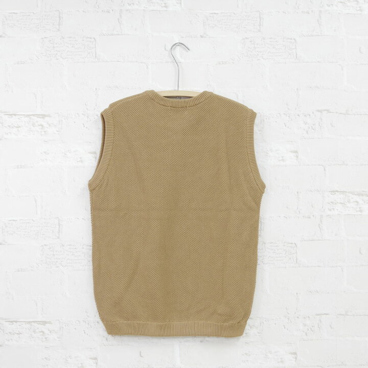 楽天市場】20%OFF【Soglia(ソリア)】Seed Stich Vest シードステッチ 
