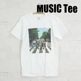 【MUSIC Tee(ミュージックティー)】BEATLES ABBEY ROAD ビートルズ アビーロード