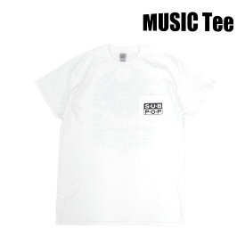 【MUSIC Tee(ミュージックティー)】 S/S PRINT TEE "RECORD HANDS"-SUB POP 半袖Teeシャツ レコードハンズ サブポップ