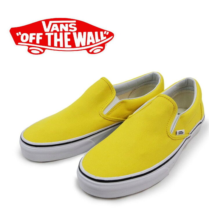 楽天市場】【VANS(バンズ)】DEADSTOCK Classic Slip-On Vibrant Yellow 