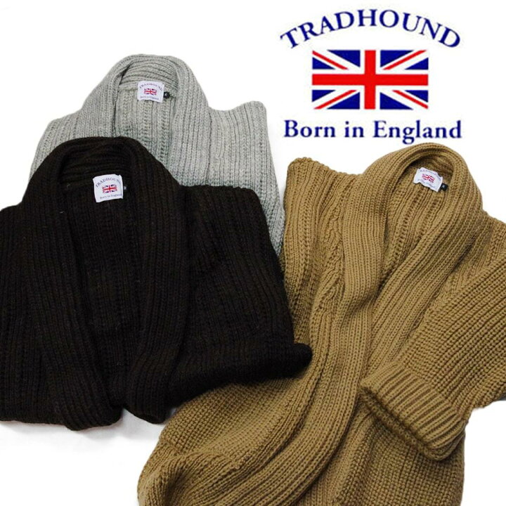 楽天市場】20%OFF【TRADHOUND(トラッドハウンド)】Wrap Cardigan 