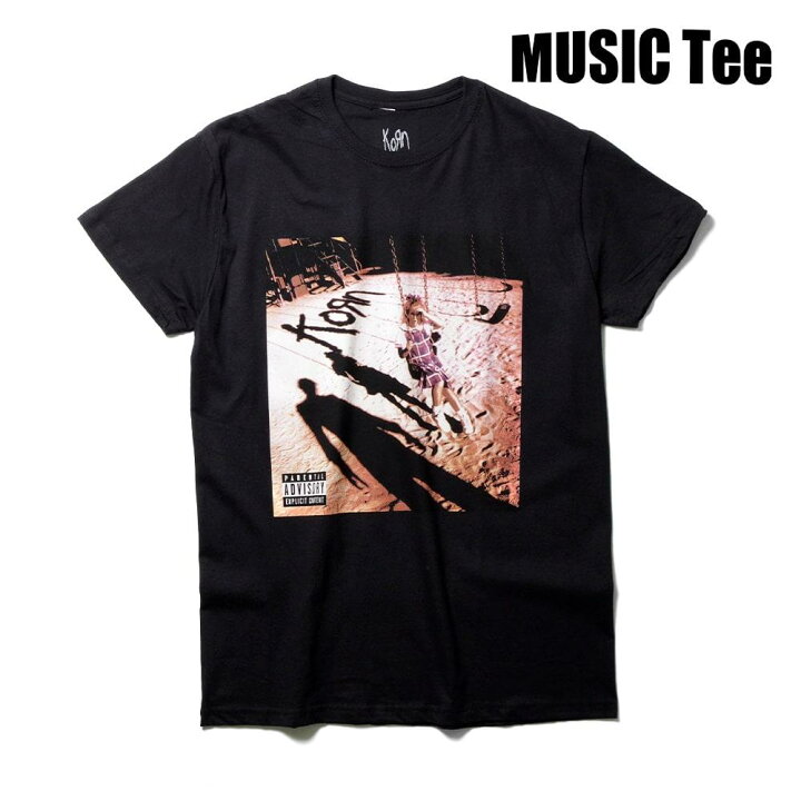 楽天市場】【MUSIC Tee(ミュージックティー)】KoRn 1stALBUM COVERS 