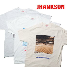 【JHANKSON(ジャンクソン)】S/S Tee TAKE ME OUT TO THE BALLGAME エンゼルススタジアム フォトプリント