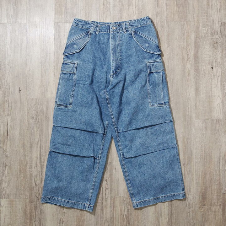 楽天市場】【IMPRESTORE (インプレストア)】Denim Cargo Pants FESTER 