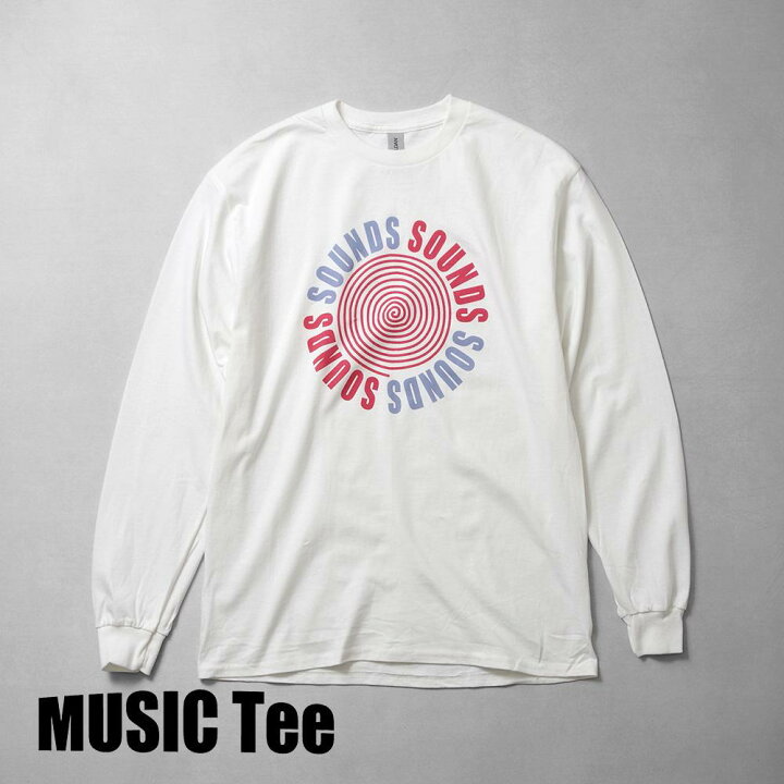 楽天市場】【MUSIC Tee ミュージックティー】L/S Tee SOUNDS (As Worn 