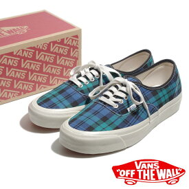 【VANS(バンズ)】DEADSTOCK Authentic 44 DX ANAHEIM FACTORY Og Plaid デッドストック オーセンティック プレイド