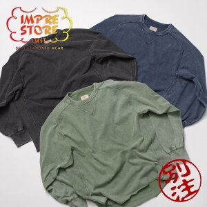 �yIMPRESTORE �C���v���X�g�A�z�ʒ��J���[�L�� Harold t-cloth V.D Freedom L/S Tee �n�����h ���B���e�[�W�_�C �t���[�_������Tee