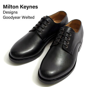 �yMilton Keynes �~���g���L�[���Y�zPlain Toe Leather Shoes w/rubber sole �v���[���g�D���U�[�V���[�Y ���o�[�\��