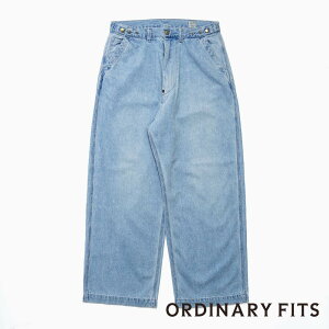 �yORDINARY FITS �I�[�f�B�i���[�t�B�b�c�z180BL BELL PANTS BLEACH �x���p���c �u���[�`