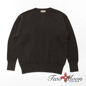 �yTWO MOON �g�D�[���[���z92022 PAST SEASON COLOR LOOPWHEEL FLATSEAMER SWEATSHIRT Double V Gusset �p�ԃJ���[ �ۃ_�[�N�O���[ �݂�҂� �t���b�g�V�[�}�[ ��V�X�E�F�b�g