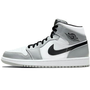NIKE iCL AIR JORDAN 1 MID 'SMOKE GREY' GA W[_  ~bh "X[N O[" Y fB[X Xj[J[ LIGHT SMOKE GREY/BLACK-WHITE CgX[NO[/ubN zCg 554724-092y
