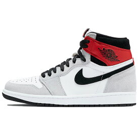 NIKE ナイキ AIR JORDAN 1 RETRO HIGH OG 'SMOKE GREY' エア ジョーダン ワン レトロ ハイ オージー "スモーク グレー" メンズ スニーカー WHITE/BLACK-LIGHT SMOKE GREY-VARSITY RED 555088-126【海外展開 日本未入荷】