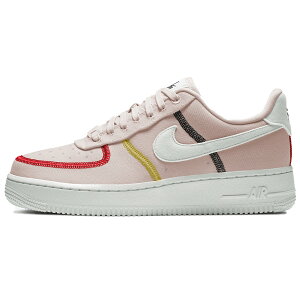 NIKE iCL WMNS AIR FORCE 1 '07 LOW LX 'STITCHED CANVAS' ECYf GA tH[X  [ "XeBb`h LoX" fB[X Y Xj[J[ SILTSTONE RED/BRIGHT CITRON-UNIVERSITY RED-PHOTON DUST CK