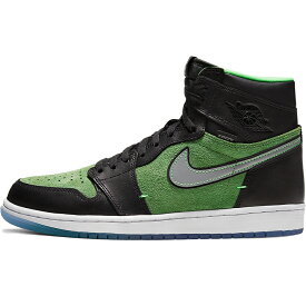 NIKE ナイキ AIR JORDAN 1 HIGH ZOOM 'ZEN GREEN' エア ジョーダン ワン ハイ ズーム "禅 グリーン" メンズ レディース スニーカー BLACK/BLACK-TOMATILLO-RAGE-GREEN ブラック/ブラック-トマティーヨ-レイジグリーン CK6637-002【海外展開 日本未入荷】