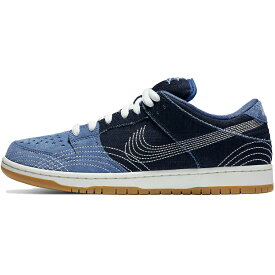 NIKE ナイキ DUNK LOW PRO PRM SB 'SASHIKO PACK' ダンク ロー プロ プレミアム エスビー "サシコ パック" メンズ レディース スニーカー MYSTIC NAVY/MYSTIC NAVY-GUM LIGHT BROWN-SAIL CV0316-400【限定完売モデル】