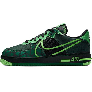 NIKE iCL AIR FORCE 1 REACT 'NAIJA' GA tH[X  ANg "iCW" Y fB[X Xj[J[ BLACK/PINE GREEN-GREEN STRIKE ubN/sNO[ O[XgCN CW3918-001y胂f