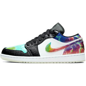 NIKE iCL AIR JORDAN 1 LOW 'GALAXY' GA W[_  [ "MNV[" Y Xj[J[ BLACK/MULTI COLOR WHITE ubN/}`J[-zCg CW7309-090yCOWJ {ׁz