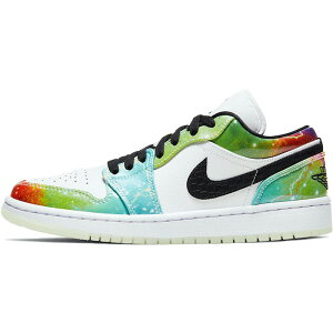 NIKE iCL WMNS AIR JORDAN 1 LOW 'GALAXY' ECYf GA W[_  [ "MNV[" fB[X Y Xj[J[ BLACK/MULTI-COLOR-WHITE ubN/}`J[ - zCg CW7310-909y