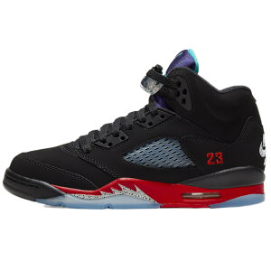 NIKE ナイキ AIR JORDAN 5 RETRO GS 'TOP 3' エア ジョーダン 5 レトロ キッズサイズモデル "トップ3" キッズ レディース スニーカー BLACK/FIRE RED-GRAPE ICE-NEW EMERALD CZ2989-001【海外展開 日本未入荷】