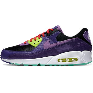 NIKE iCL AIR MAX 90 'EXOTIC ANIMAL PACK - VIOLET BLEND' GA }bNX 90 "GL]`bN Aj} pbN-oCIbguh" Y fB[X Xj[J[ BLACK/PURPLE-VOLT-MINT ubN/p[v-{