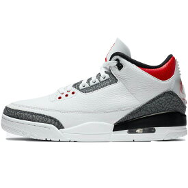 NIKE ナイキ AIR JORDAN 3 RETRO DENIM SE 'FIRE RED' エア ジョーダン 3 レトロ デニム スペシャルエディション "ファイアーレッド" メンズ スニーカー WHITE/BLACK-FIRE RED ホワイト/ブラック-ファイアーレッド CZ6431-100【海外展開 日本未入荷】