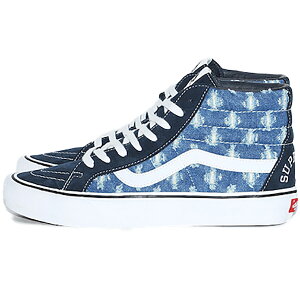VANS oY SUPREME X SK8-HI 'BLUE HOLE PUNCH DENIM' Vv[×XP[g nC "u[ z[p`fj" Y Xj[J[ BLUE/WHITE SUPSK8BLUHPDy胂fz