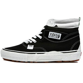 VANS バンズ CAP MASH HI キャップ マッシュ ハイ メンズ レディース スニーカー (SUEDE/CANVAS) BLACK/WHITE VN0A4UWPIJU【海外展開 日本未入荷】