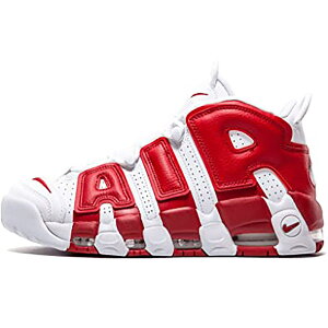 NIKE iCL AIR MORE UPTEMPO GS 'GYM RED' LbYTCYf GA A Abve| "W bh" LbY fB[X Xj[J[ WHITE/VARSITY RED 415082-100yCOWJ {ׁz