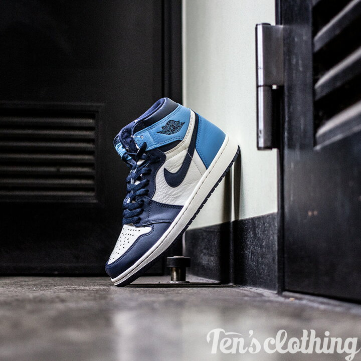 楽天市場】NIKE ナイキ JORDAN 1 RETRO HIGH OG 'OBSIDIAN' エア ジョーダン レトロ ハイ オージー "オブシディアン" メンズ スニーカー SAIL/OBSIDIAN-UNIVERSITY BLUE セイル/オブシディアン-ユニバーシティブルー 555088-140【限定完売モデル】 : Tens