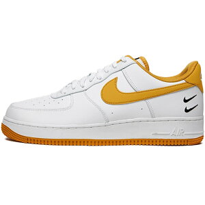 NIKE iCL AIR FORCE 1 '07 LV8 'DOUBLE SWOOSH - WHITE LIGHT GINGER' GA tH[X  GxCg "_u XEbV-zCg CgWW[" Y fB[X Xj[J[ WHITE/BLACK/LIGHT GINGER CT2300-1