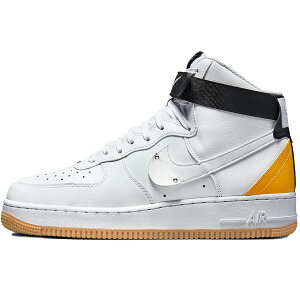 NIKE iCL NBA X AIR FORCE 1 HIGH '07 LV8 'WHITE UNIVERSITY GOLD' Gkr[G[×GA tH[X  nC GxCg "zCg jo[VeBS[h" Y fB[X Xj[J[ WHITE/UNIVERSITY GOLD/WOL