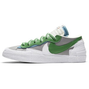 NIKE iCL SACAI X BLAZER LOW 'CLASSIC GREEN' TJC×uU[ [ "NVbN O[" Y fB[X Xj[J[ MEDIUM GREY/CLASSIC GREEN-WHITE DD1877-001y胂fz